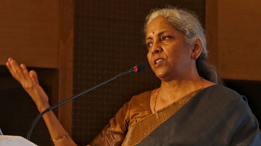 Finance Minister Nirmala Sitharaman. Credit: IANS Photo