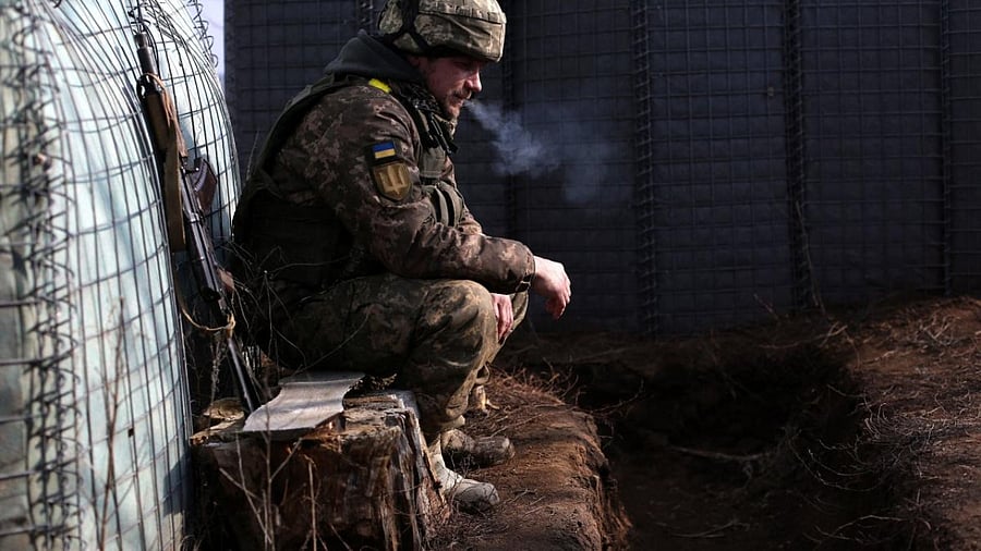 The West condemned the move as an illegal act that could mark the prelude to a full-scale Russian invasion of Ukraine and began imposing some sanctions. Credit: AFP Photo
