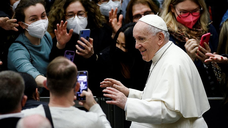 Pope Francis in Vatican City. Credit: Reuters Photo