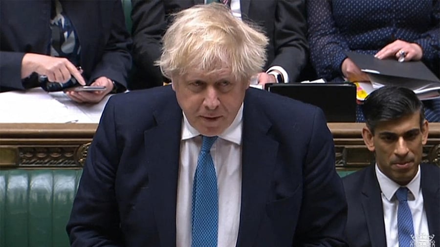 Britain's Prime Minister Boris Johnson. Credit: AFP Photo