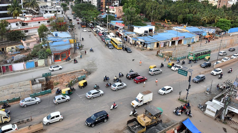 The Kundalahalli underpass will ease traffic congestion in Varthur and the surrounding areas. Credit: DH Photo
