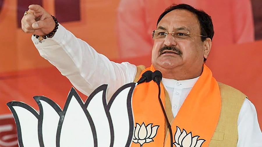 BJP National President J P Nadda. Credit: PTI File Photo