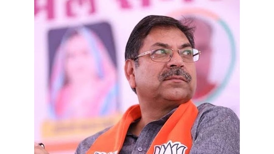 Rajasthan BJP president Satish Poonia. Credit: DH File Photo