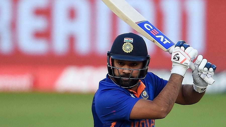 Rohit Sharma. Credit: AFP Photo
