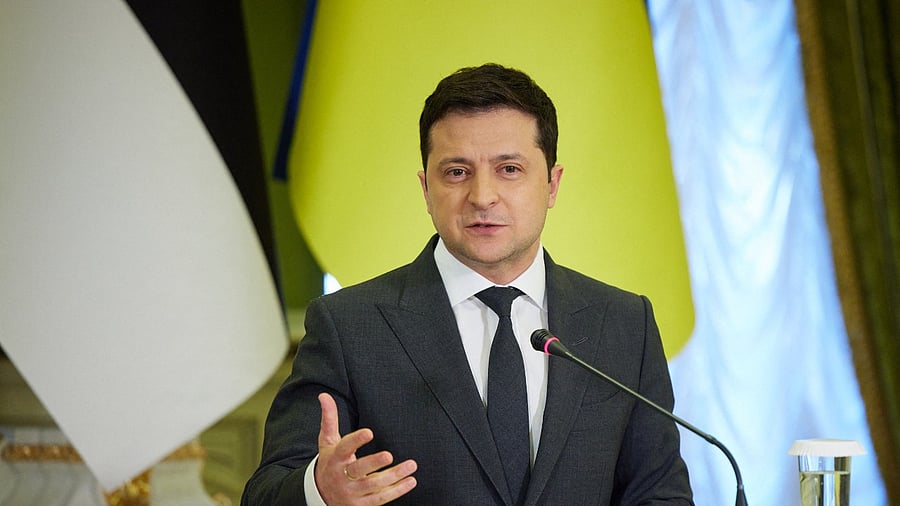 Ukrainian President Volodymyr Zelensky. Credit: AFP Photo