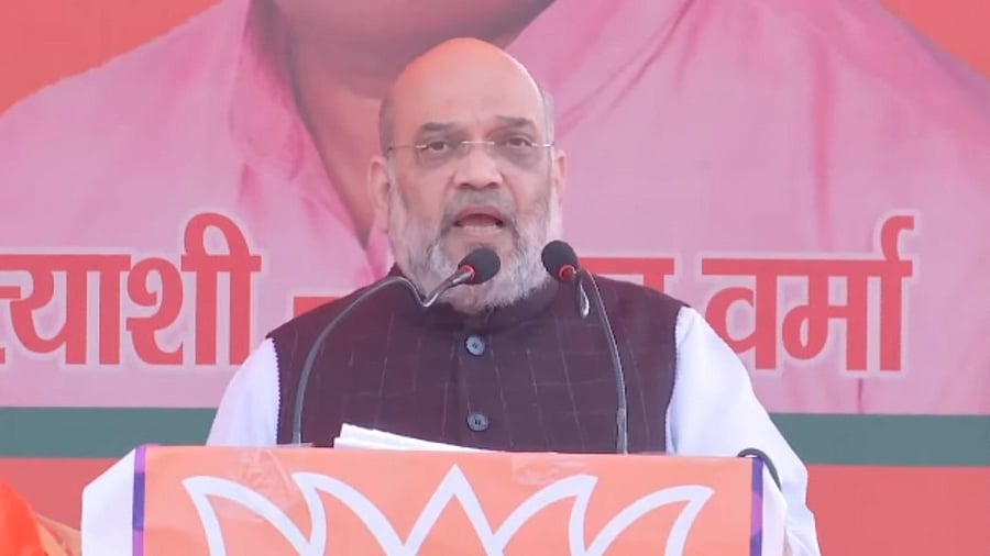 Union Home Minister and BJP leader Amit Shah. Credit: IANS Photo