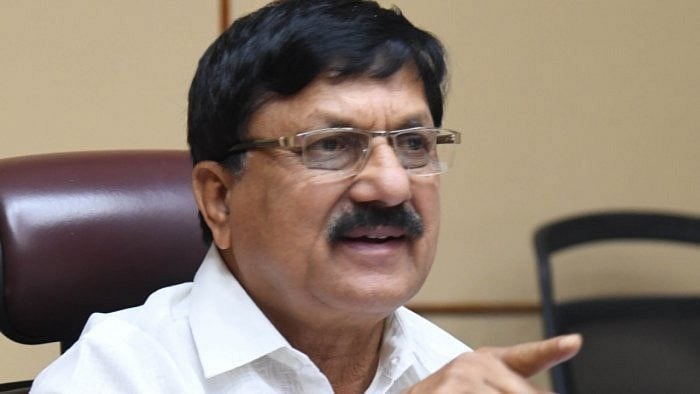 Karnataka Home Minister Araga Jnanendra. Credit: DH Photo