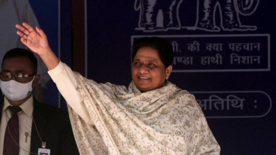 Mayawati. Credit: PTI photo 