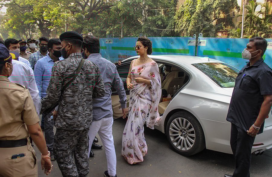 Bollywood actor Kangana Ranaut. Credit: PTI Photo