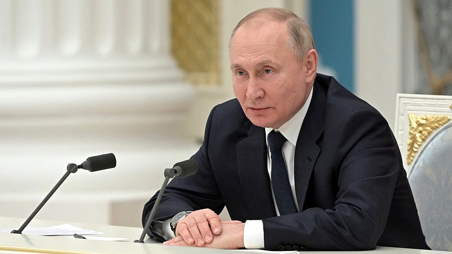 Russia President Vladimir Putin. Credit: Reuters File Photo