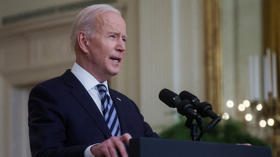 US President Joe Biden. Credit: Reuters File Photo