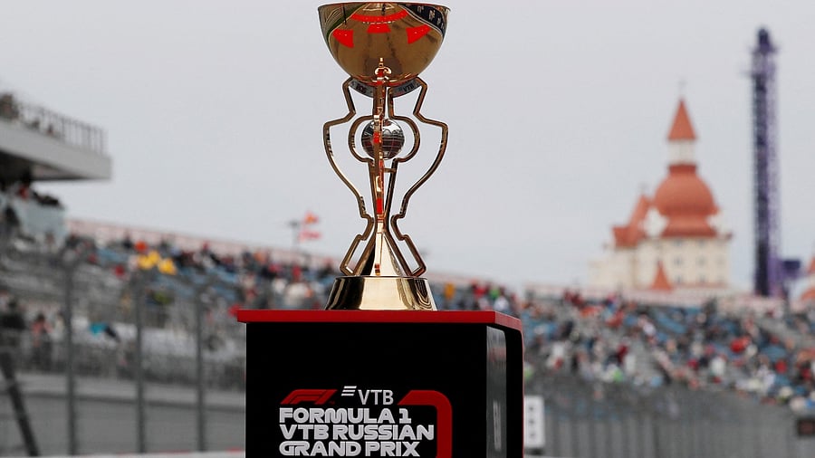 The Russian Grand Prix, which joined the calendar in 2014, was scheduled for Sept. 25 at Sochi's Olympic Park. Credit: Reuters Photo