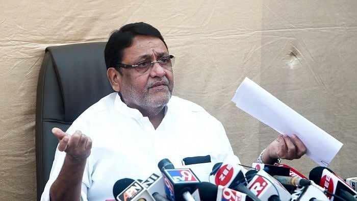 Maharashtra minister and NCP leader Nawab Malik. Credit: PTI Photo