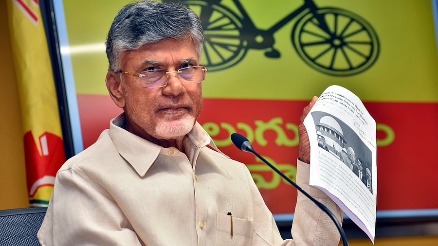 TDP chief Chandrababu Naidu. Credit: PTI File Photo