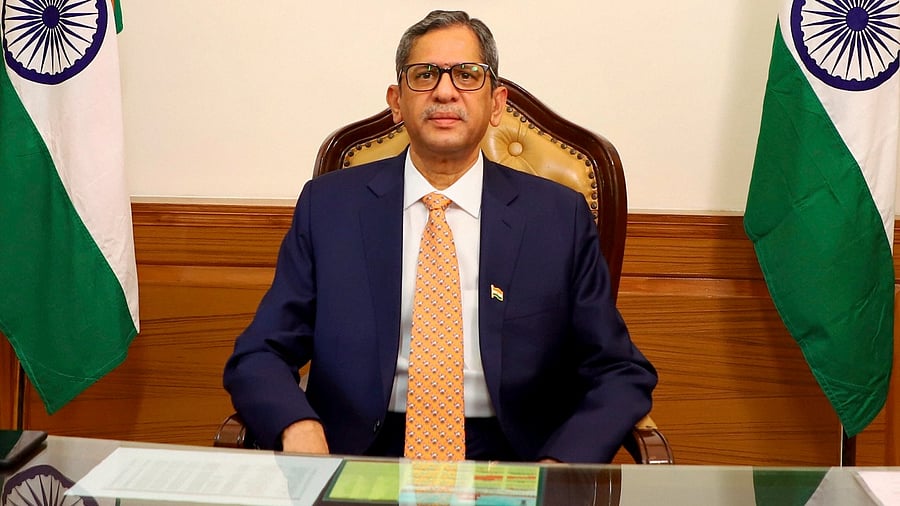 CJI Justice N V Ramana. Credit: PTI File Photo