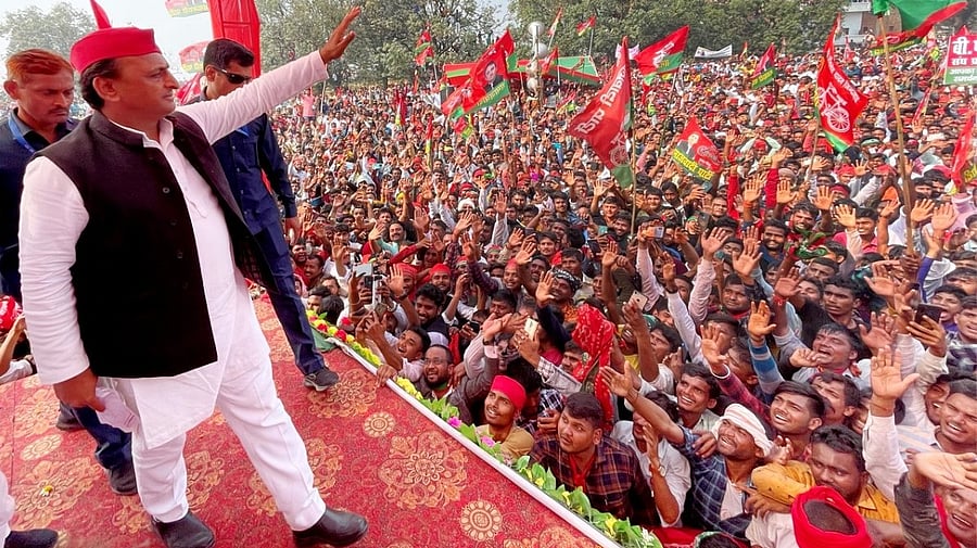 Barring a few seats, where the BSP and Congress candidates had made the contest three-cornered or multi-cornered, the Sunday's contest was expected to be mainly between the BJP and SP. Credit: IANS Photo