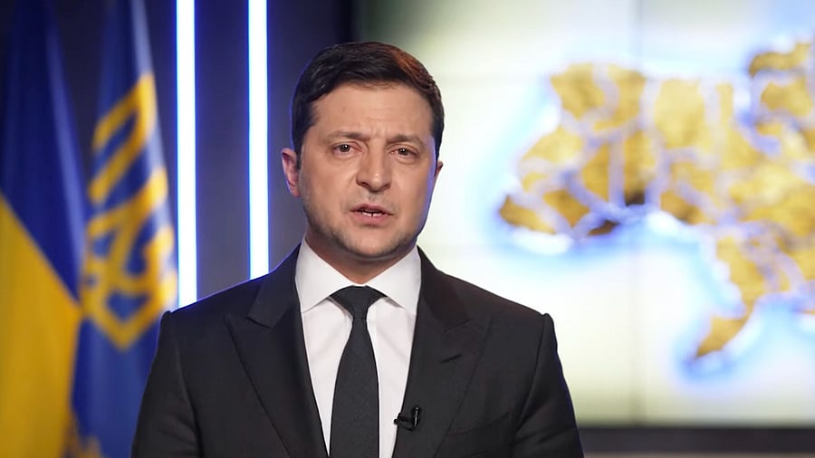 Volodymyr Zelenskyy. Credit: AP photo