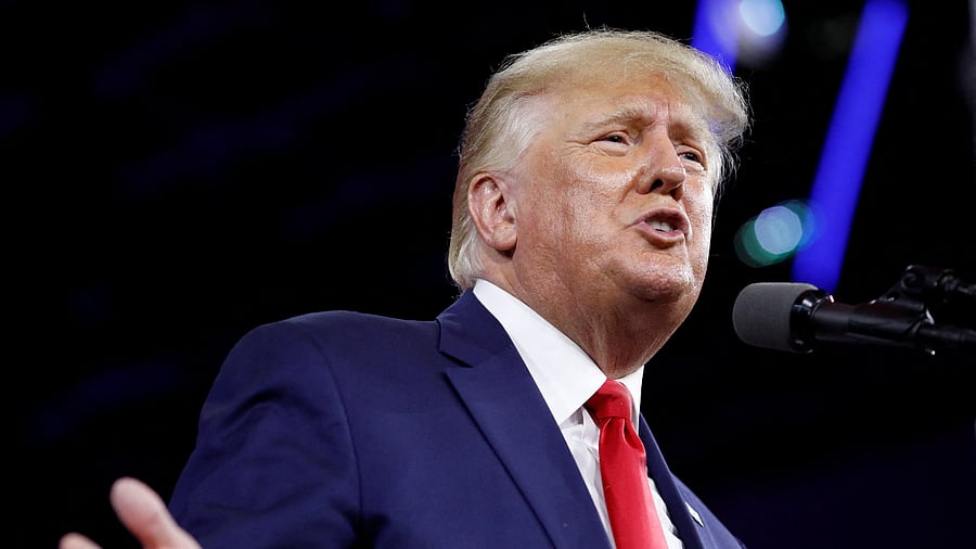 Former President Donald Trump. Credit: Reuters Photo