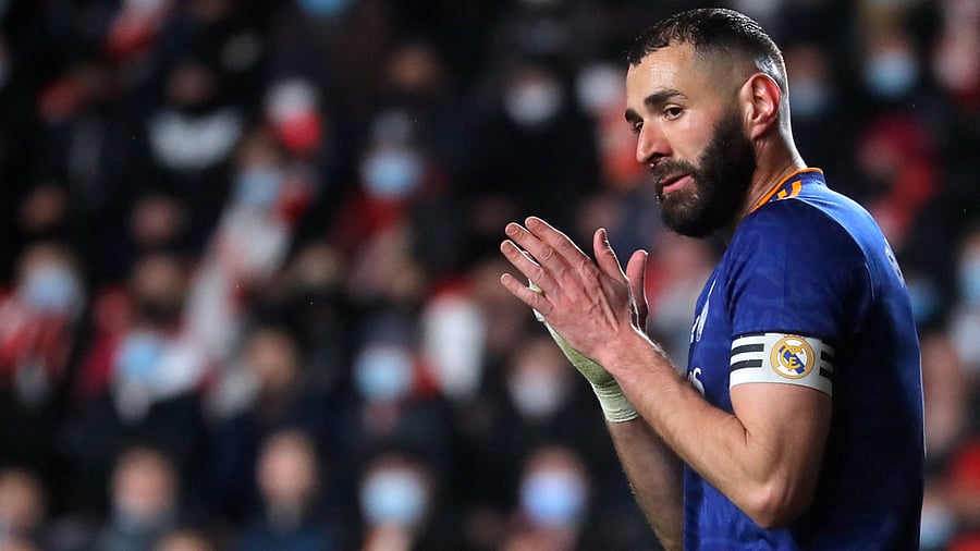 Real Madrid's Karim Benzema. Credit: Reuters Photo