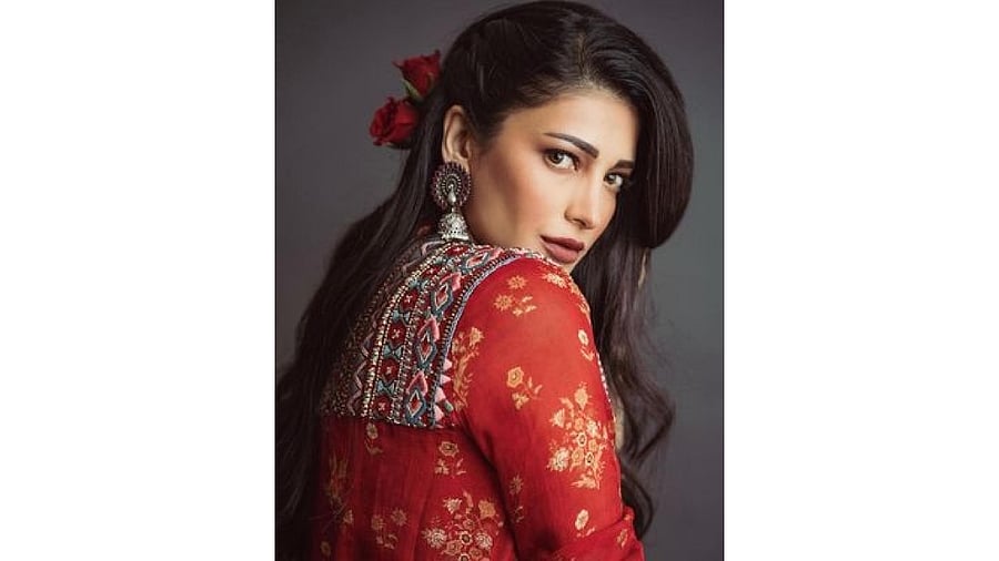 Actor Shruti Haasan. Credit: IANS Photo