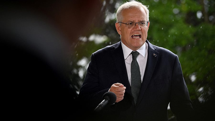 Australia's Prime Minister Scott Morrison. Credit: Reuters Photo
