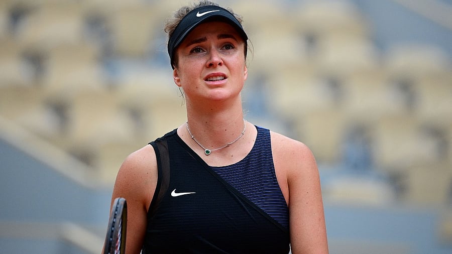 Ukraine's Elina Svitolina. Credit: AFP Photo