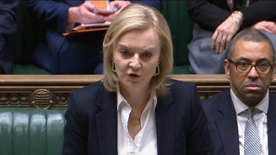 UK foreign minister Liz Truss. Credit: AFP Photo