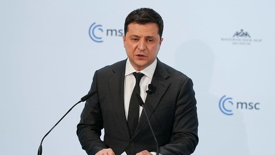 Ukraine President Volodymyr Zelenskyy. Credit: AP/PTI File Photo