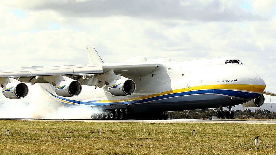 Ukraine's Mriya air cargo plane. Credit: Getty Images