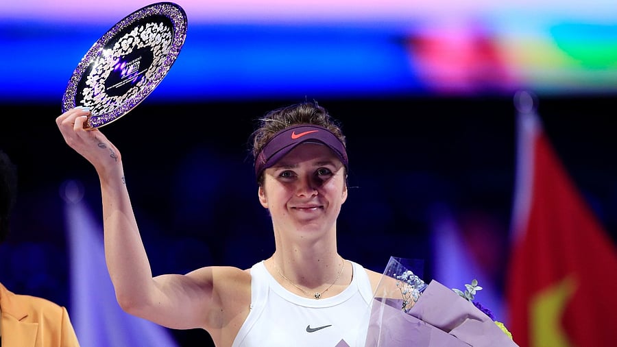 Elina Svitolina. Credit: Reuters File Photo