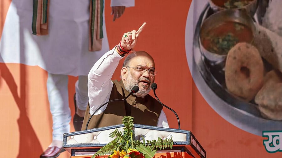Union Home Minister Amit Shah. Credit: PTI Photo