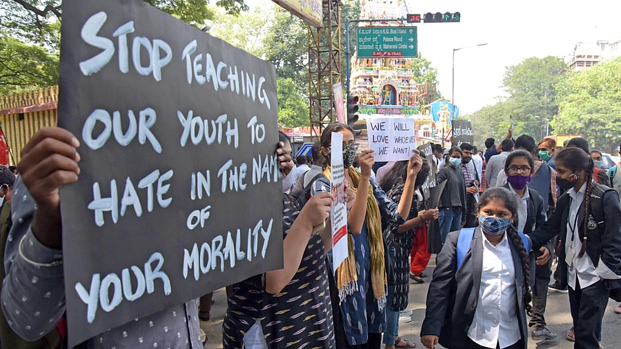 It is hate that defines the India of our time. Credit: DH Photo