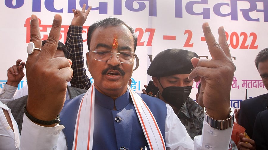 Keshav Prasad Maurya. Credit: PTI Photo
