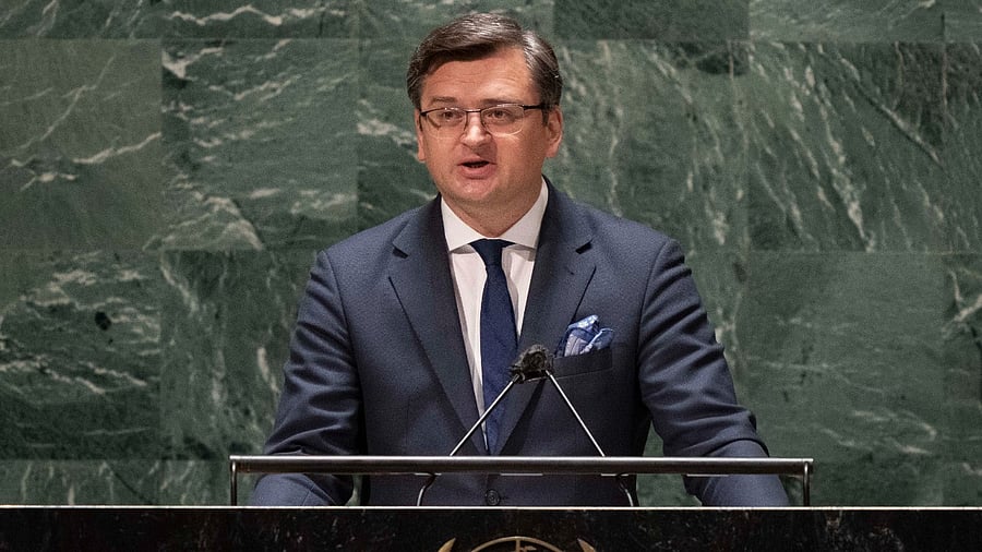 Ukraine's Foreign Minister Dmytro Kuleba. Credit: AP Photo