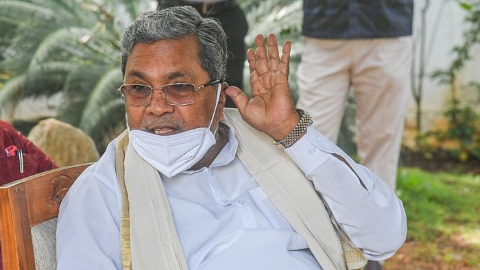 Karnataka Opposition leader Siddaramaiah. Credit: DH File Photo