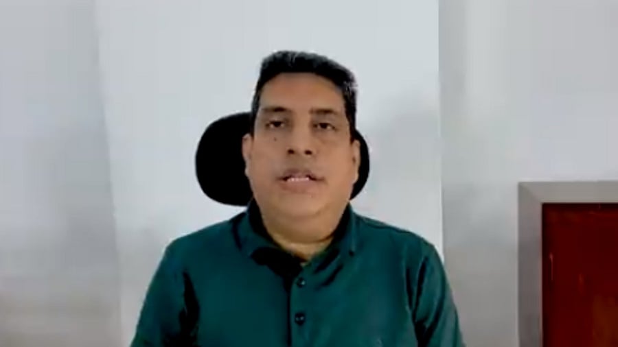Majumdar said that the screenshots of the WhatsApp chat that Saha had put out was a doctored version of an exchange between the two. Credit: Twitter/@BoriaMajumdar