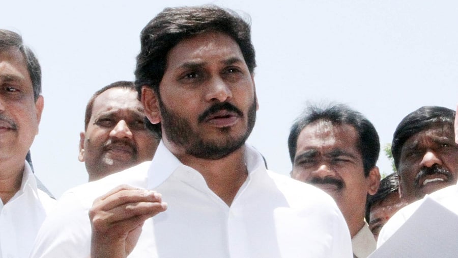 Andhra Pradesh Chief Minister Y S Jaganmohan Reddy. Credit: DH File Photo