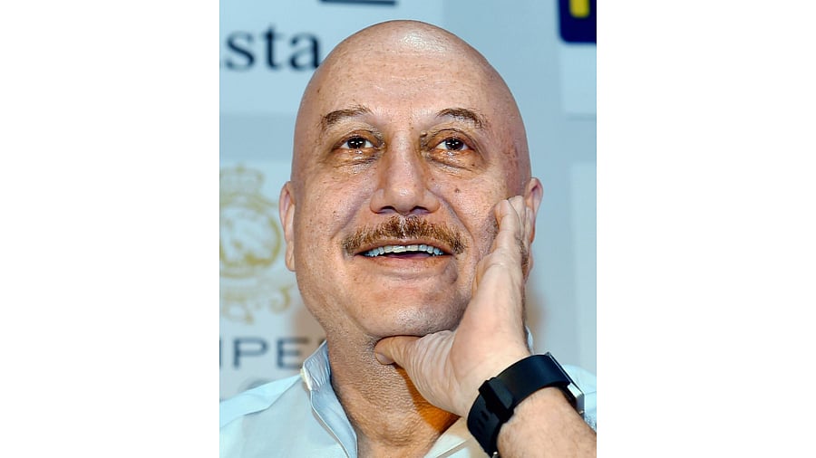 Actor Anupam Kher. Credit: PTI Photo