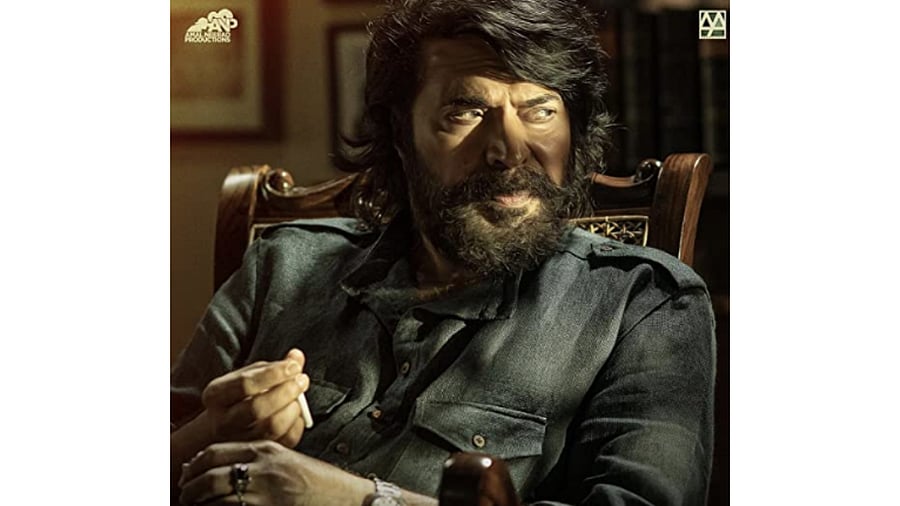 Mammootty in 'Bheeshma Parvam'. Credit: IMDb