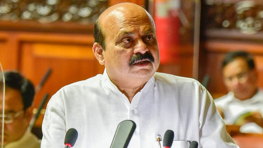 Karnataka Chief Minister Basavaraj Bommai. Credit: DH Photo