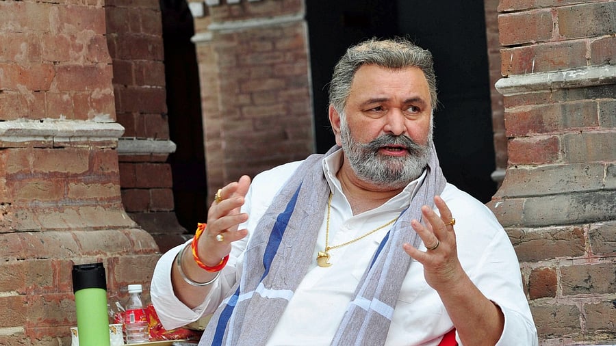 Bollywood star Rishi Kapoor. Credit: PTI File Photo
