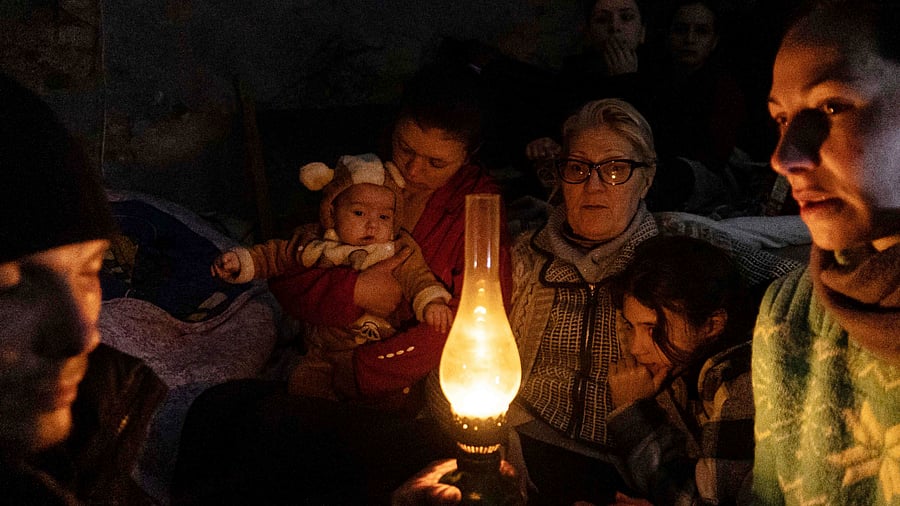 The IMF chief said the war had delivered a shock to the world economy. Credit: AP Photo