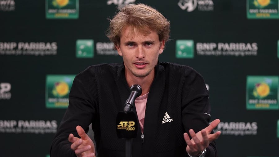 Alexander Zverev. Credit: AFP Photo