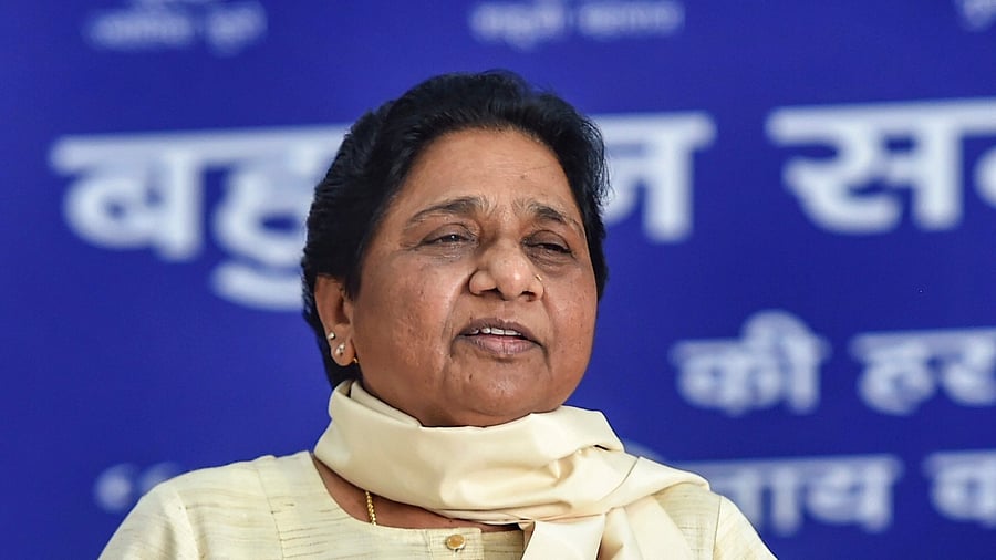 Mayawati. Credit: PTI file photo