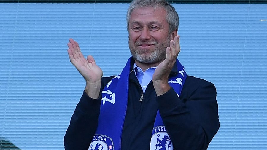Chelsea's Russian owner Roman Abramovich. Credit: AFP Photo