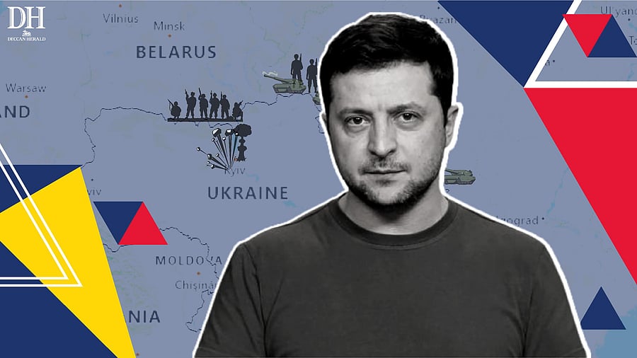 Volodymyr Zelenskyy. Credit: DH Creative