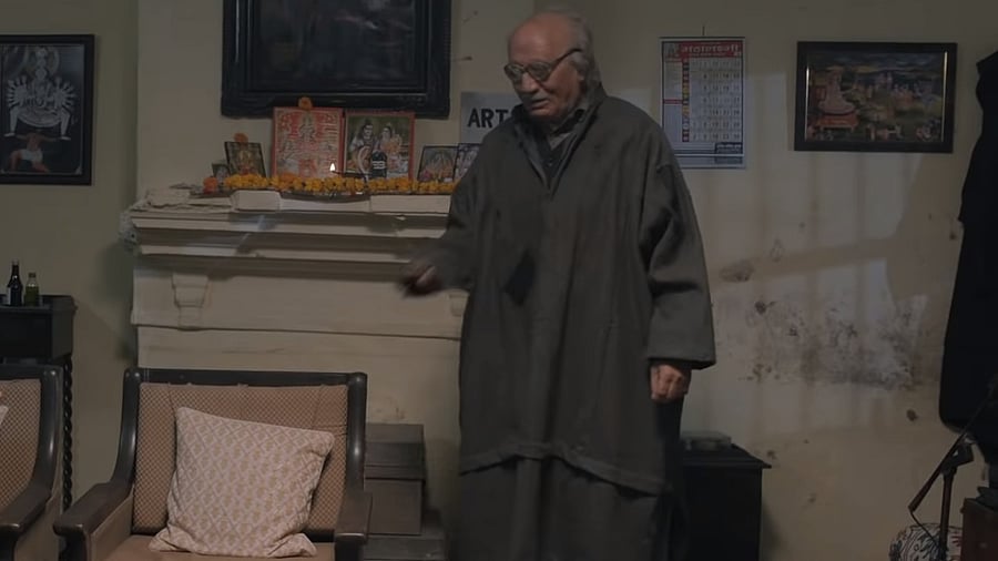 A still from 'The Kashmir Files'. Credit: YouTube/Zee Studios