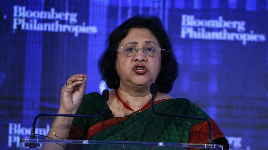 Arundhati Bhattacharya. Credit: Reuters file photo