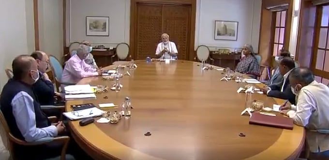 Screengrab of video. Credit: Twitter/@ANI