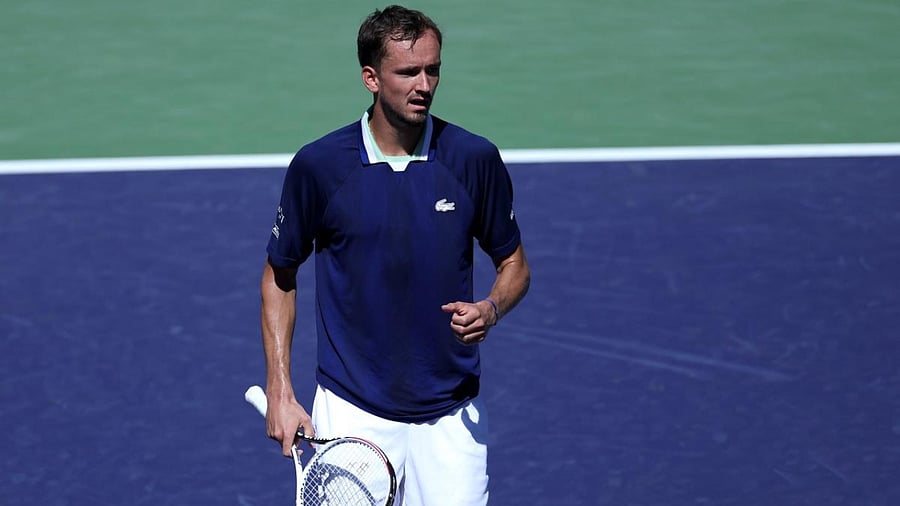 Daniil Medvedev. Credit: AFP Photo